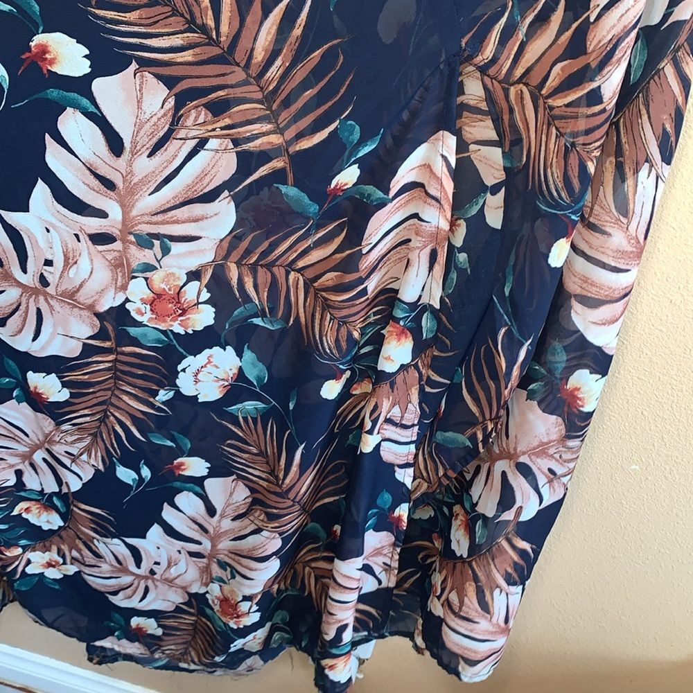 Miss Avenue Floral Maxi Dress - Size Medium - Picture 5 of 5